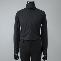지오송지오 ZE5DS503_BK 와이드 카라 드레스 셔츠 블랙