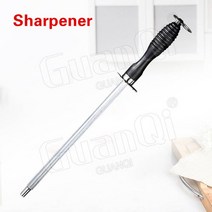 정육칼 손으로 만든 단조 주방 나이프 어 슬라이스 탄소 칼 요리 세트, [05] Sharpener