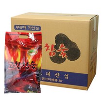 고향참숯 1박스(2kgX8봉지 CC-700) 14kg 흑탄 숯 참숯 캠핑용품 봉지숯 차콜 바베큐 검탄 구이 고기