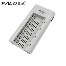 태양광인버터 태양열 발전기 충전기 PALO AA 배터리 충전기 NI-MH NI-CD 1.2V AA/AAA 충전식 용 8 슬롯 LED, 01 8 slots charger_01 미국