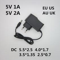 AC DC 어댑터 100-240V 컨버터 5V 1A 2A 3A EU 미국 호주 영국 충전기 플매트 카펫 매트 러그 스위칭 전원 공급 장치 다양한, [04] AU, [03] 5V 3A, [01] DC 5.5-2.5MM