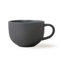 보울보울 볼볼 홈파티 시리얼 라떼 머그컵 450ml, 차콜그레이, 3개
