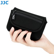 [JJC] 리코 GR3 소니ZV1 캐논G7XMark3 컴팩트카메라 파우치, 그레이