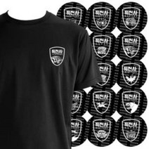 블랙 쿨론 반팔티셔츠 707특수임무대대 특전사 길단 유니폼 제작 굿즈 소량 커스텀