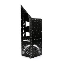 3D 알루미늄 Mitre 각도 다기능 목수 도구 사각형 직사각형 토목 건설 전문 브래킷 목공 도구, 01 3D Measuring Square