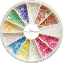 NAILROOM 네일 라인스톤세트 네일스톤세트 네일세트, 1개, [no. 131]  달콤 하트 스톤세트