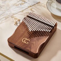kalimba 21 keys 엄지 피아노 모든 단단한 나무 전문 kalimba 손가락 피아노 피아노 케이스가있는 초보자 악기, 21 키 카키
