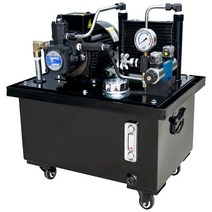 유압 파워팩 소형 공급 장치 스테이션 전원 실린더, 0.75KW+VP15+단일 헤드 솔벨브