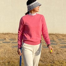 아크나인 화사 홀가먼트 캐시미어 니트 필드 데일리룩 여성 골프웨어 봄 4컬러