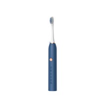 전동칫솔 성인 스마트 음파진동 방수칫솔 USB 충전 5단 커플칫솔 발렌타인 선물, 다크 블루