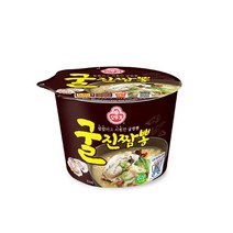 오뚜기 굴진짬뽕 용기 컵라면 110g, 3개