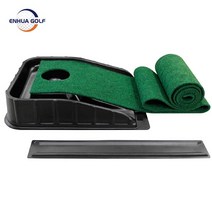 퍼팅연습 골프 퍼팅 매트 실내 그린 7ft1ft 트레이너 미니 (가정야외사무용 자동, 오후002