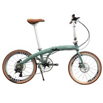 Kosda 접이식 자전거22인치 미니벨로 출퇴근 여성 자전거, 22인치블루[451기본형]8단변속