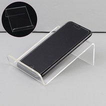 지갑 휴대폰 경사형 전시대 매장 매대 디스플레이 아크릴 진열대