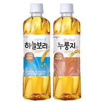 웅진 500ML 5종 10+10개(선택), 하늘보리 10개+누룽지 10개