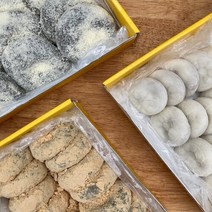 [마음이가] 콩쑥개떡 16개+쑥왕찹쌀떡 9개+앙금절편 20개 선물세트, 단품