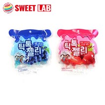 [스위트랩] 틱톡젤리 쌍둥이루지 국내생산 델리후르츠 짜먹는 젤리, 02.포도