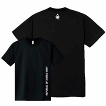 사이드 밀리터리 로고 해군 컬러 반팔 티셔츠티셔츠 반팔티 로카 로카티 ROKA ROKA티 로카반팔티 밀리터리