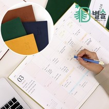 22년 10월 - 24년 2월 17개월 스케줄 업무 일정 관리, 브라운