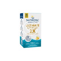 노르딕내추럴 오플닷컴 얼티메이트 오메가 2X 오메가3 2150 mg EPA 1125 DHA 875 레몬 60 소프트젤 Nordc, (오플닷컴) 얼티메이트 오메가 2