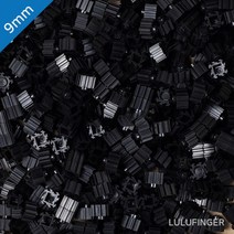 [룰루핑거] 디폼블럭 9mm 검정 black 1kg 1S-01-108