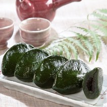 [청암뜰] 생모시잎 송편(흑임자) 1.2kg, 1세트