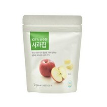 올가 간식 100% 순수한 사과칩 (12g) 명절 회사 탕비실 캠핑 아이들 선물, 24개