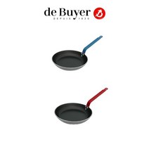 [de Buyer] 드부이에 쵸크 논스틱 인덕션 후라이팬 20cm, 없음, 2.레드20cm