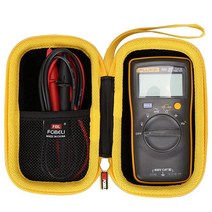 FBLFOBELI FLUKE 101 디지털 멀티미터용 여행용 하드 케이스 EVA 충격 방지 보호 커버 보관 가방 케이스만 해당