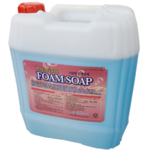 폼솝 18.75L 거품형 거품 물 비누 손세정제 원폴리머 FOAM SOAP 핸드워시 리필 대용량 청색