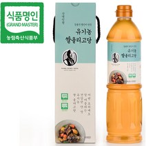 두레촌 강명인청 명인 유기농 쌀올리고당 1.2kg/식품명인 강봉석 브랜드상품/국내산 유기농쌀/올리고당 조청 물엿