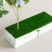 플라워트리 그린직사각스티로폼(고강도) 30x10cm 조화 DIY FDIYFT, 1개