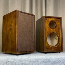 제작 원목 스피커 케이스 우퍼 나무 스피커통 4인치 5인치, 5인치 오렌지