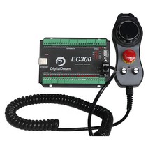 EC300 Mach3 이더넷 CNC 모션 컨트롤러 인터페이스 보드 밀링 머신 라우터 용 표준 DDMPG 핸드 휠이있는 300Khz, [02] 4Axis AND DDMPG