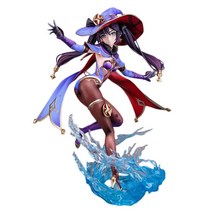 Genshin Impact Mona 1/7 피규어 (운명의 거울 반사 버전) 게임 캐릭터 PVC 모델