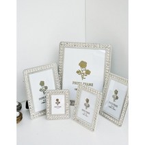 크리스탈액자 실버 5종택1, 4X6