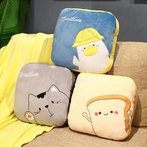 스쿨 극세사 후드 담요