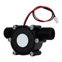 마이크로 발전기 f50 마이크로 수력 dc 물 흐름 펌프 5v 12v 0-80v 터빈 수력 발전 에너지 발전기 1.2mpa 수상, DC 5V, 검은색