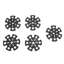 블랙 다이아몬드 등산 스틱 트레킹 폴 디스턴스 카본 FLZ 야외 등산 트레킹 폴 팁 스노우 플레이크 진흙 스키 바구니 워킹 스틱 바구니 캡 가드 교체 하이킹 액세서리, 01 5Pcs