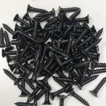 아이비스토어 목재벽용 목공피스 흑색피스 3x16 100g