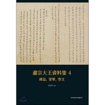 숙종대왕자료집 4 : 비지 망단 제문, 한국학중앙연구원, 장서각 편저