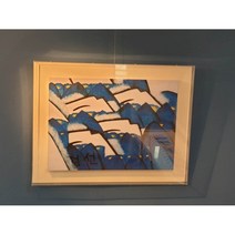 김점선 - Horse and Iris 풍수인테리어 말그림