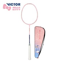 VICTOR 배드민턴 라켓 헬로 키티 돌격 TK-KT, 어설트 TK-KT-I 미스트 핑크 4U, VICTOR VBS-70