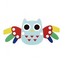 펠트 조립교구-부엉이 (조류)