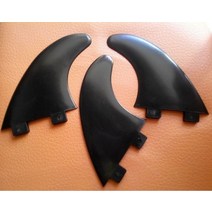 패들보드 서핑보드 키판 윈드서핑 HONVI FCS 플라스틱 다채로운 서핑 핀 G5, 06 Black