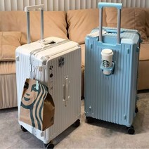 여행가방 케리어 캐리어 확장형 크기 제주도 깔끔한 가성비 기내용 귀여운 알루미늄 대용량 프레임 가방 남성 트롤리 케이스 범용 휠 여성 가방 강력한 내구성 가죽 케이스 32 대형