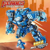 어벤져스 헐크버스터 워머신 로봇 5종 크리스마스 선물 조립, 슈퍼 MK38메카  610pcs