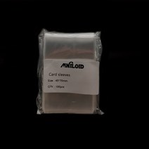 포카슬리브 카드홀드커버 100 개/몫 보드 게임 포커 타로 매직 수호자 트레이딩 축구 농구 홀더, 08 45x70mm