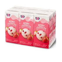 배스킨라빈스 베리베리 스트로베리 우유, 190ml, 36개
