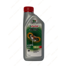 캐스트롤 액티브 4T 10W40 오토바이 엔진오일 말레이시아산 (1L), 1개, 캐스트롤 액티브 ACTIV 4T 10W40